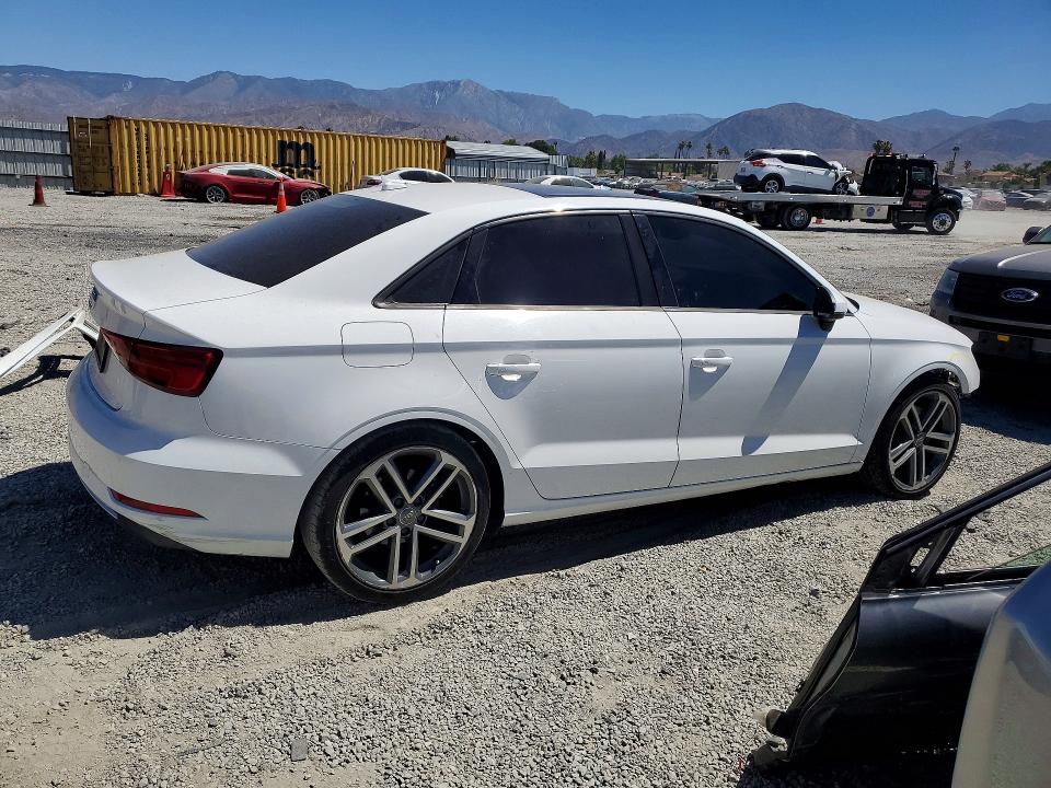 2017 Audi A3 VIN WAUAUGFF0H1035475 COPART salvage auction — FRONT END, Ca - Salvage Certificate, sold $1,350 on 2026-07-22 (photo 3)