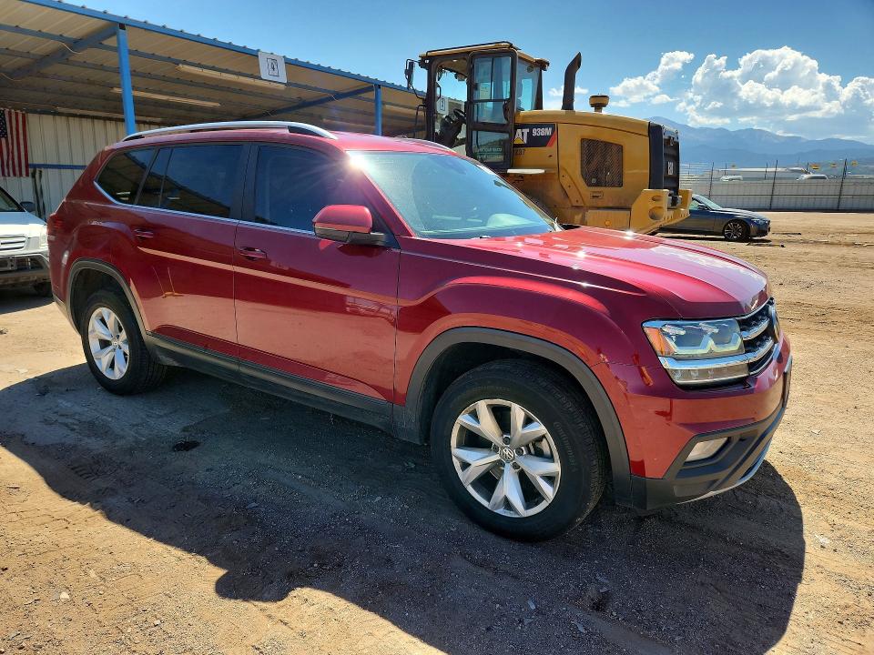 2018 Volkswagen Atlas VIN 1V2LR2CA9JC589194 COPART salvage auction — HAIL, CO - CERTIFICATE OF TITLE, sold $6,300 on 2026-08-03 (photo 4)