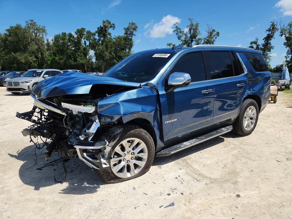 2025 Chevrolet Tahoe VIN 1GNS5SRD8SR279568 — COPART salvage auction photo