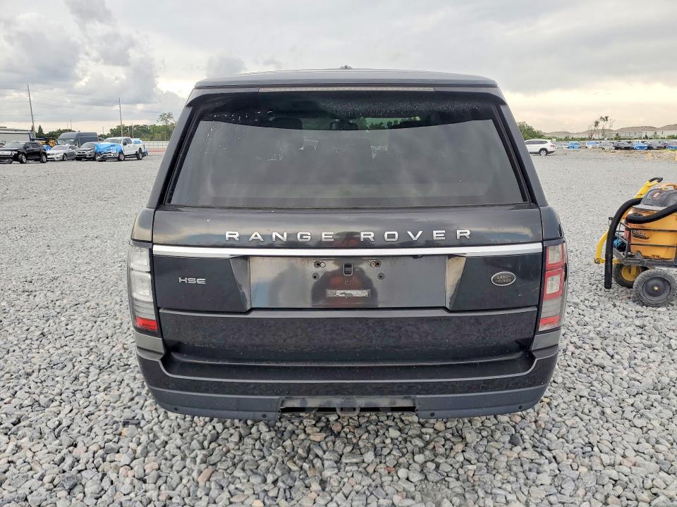 2014 Land rover RANGE ROVER VIN SALGS2WF3EA176129 COPART salvage auction — NORMAL WEAR, Fl - Certificate Of Title, sold $7,200 on 2026-07-27 (photo 6)