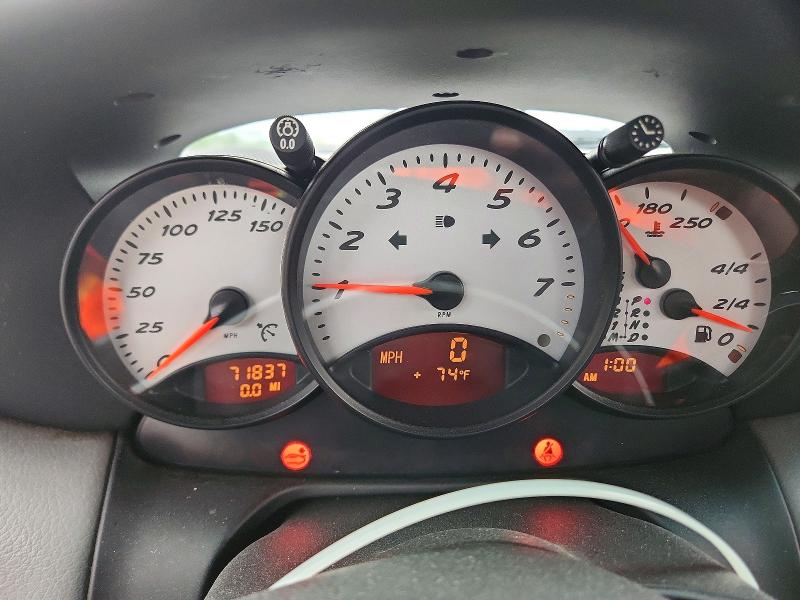2000 Porsche Boxster VIN WP0CA2981YU625462 COPART salvage auction — FRONT END, Ny - Mv-907A Salvage Certificate, sold $1,000 on 2026-08-03 (photo 9)