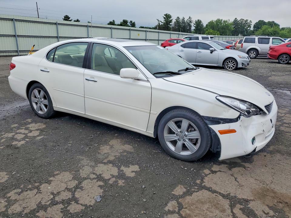 2005 Lexus Es 330 VIN JTHBA30G155057630 COPART salvage auction — FRONT END, PA - CERTIFICATE OF SALVAGE, sold $475 on 2026-07-24 (photo 4)