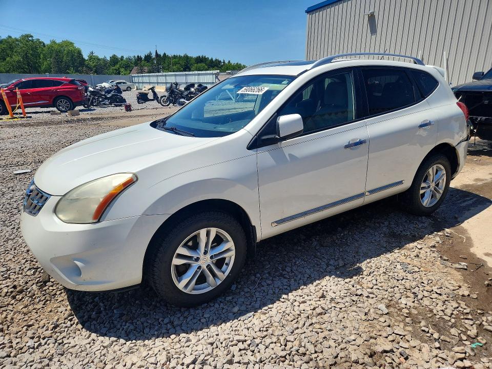 2013 Nissan Rogue VIN JN8AS5MV3DW622844 COPART salvage auction — REAR END, Salvage Title, sold $400 on 2026-07-27 (photo 1)
