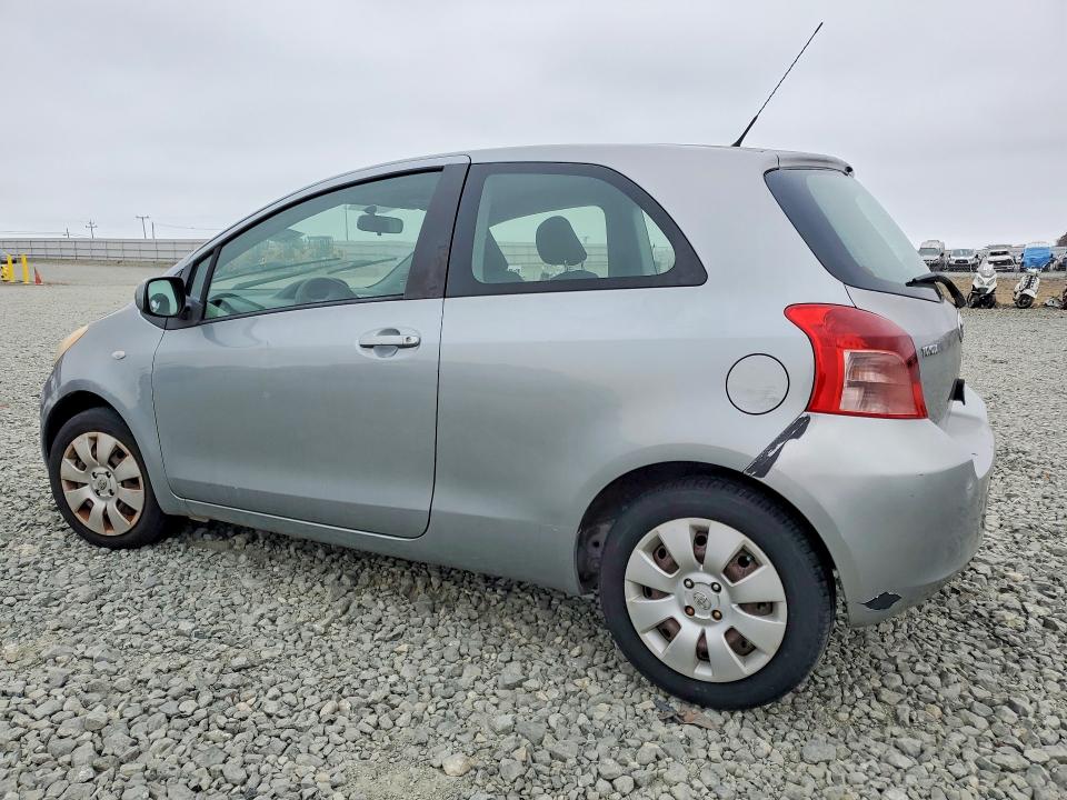 2007 Toyota Yaris VIN JTDJT923375065834 COPART salvage auction — FRONT END, Ca - Salvage Certificate, sold $700 on 2026-08-13 (photo 2)