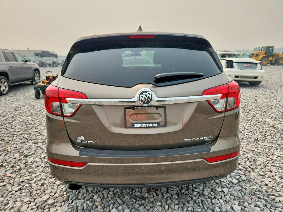 2017 Buick Envision VIN LRBFXDSA9HD095552 COPART salvage auction — FRONT END, Wi - Certificate Of Title, sold $4,800 on 2026-07-27 (photo 6)