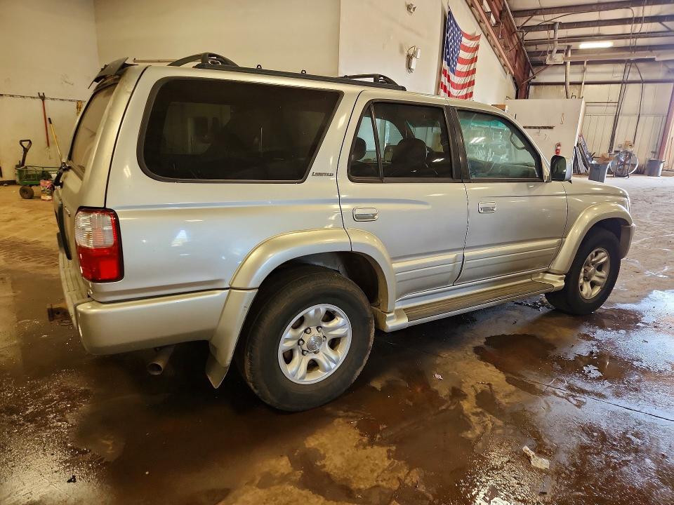 2001 Toyota 4runner VIN JT3GN87R010212714 COPART salvage auction — MECHANICAL, Mi - Dealer Only Clean Title, sold $375 on 2026-07-31 (photo 3)