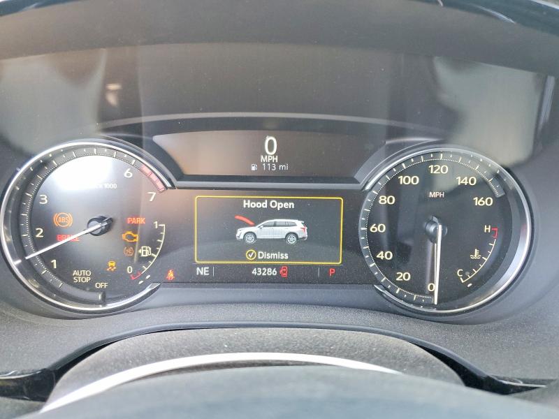 2025 Cadillac Xt6 VIN 1GYKPAR4XSZ136970 COPART salvage auction — FRONT END, Ca - Salvage Certificate, sold $4,600 on 2026-07-30 (photo 9)