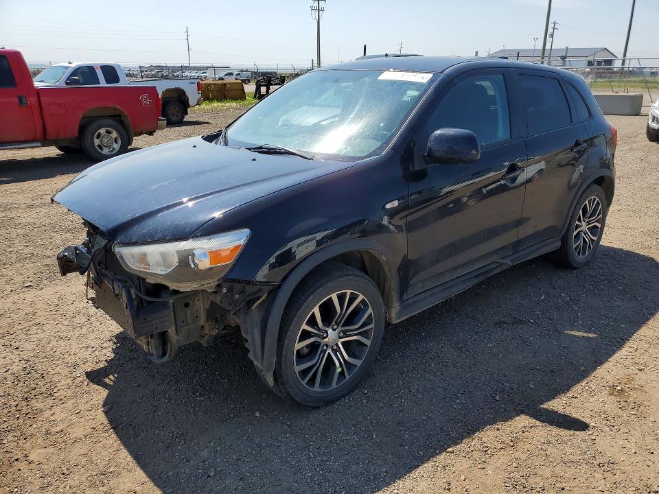2018 Mitsubishi Rvr VIN JA4AJ3AU3JU602464 COPART salvage auction — FRONT END, AB - BOS - SALVAGE, sold $1,350 on 2026-07-23 (photo 1)