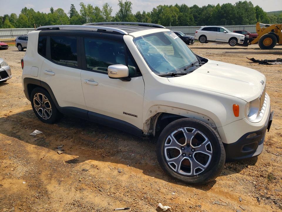 2016 Jeep Renegade VIN ZACCJBDT6GPC58408 COPART salvage auction — FRONT END, Va - Certificate Of Title, sold $200 on 2026-08-07 (photo 4)