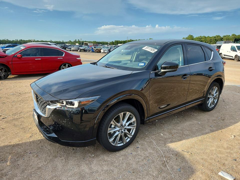 2025 Mazda Cx-5 VIN JM3KFBEMXS0742804 COPART salvage auction — MINOR DENT/SCRATCHES, Tx - Salvage Vehicle Title, sold $5,100 on 2026-07-21 (photo 1)