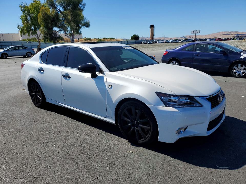 2014 Lexus Gs VIN JTHBE1BL3E5031954 COPART salvage auction — VANDALISM, Ca - Salvage Certificate, sold $3,450 on 2026-07-15 (photo 4)