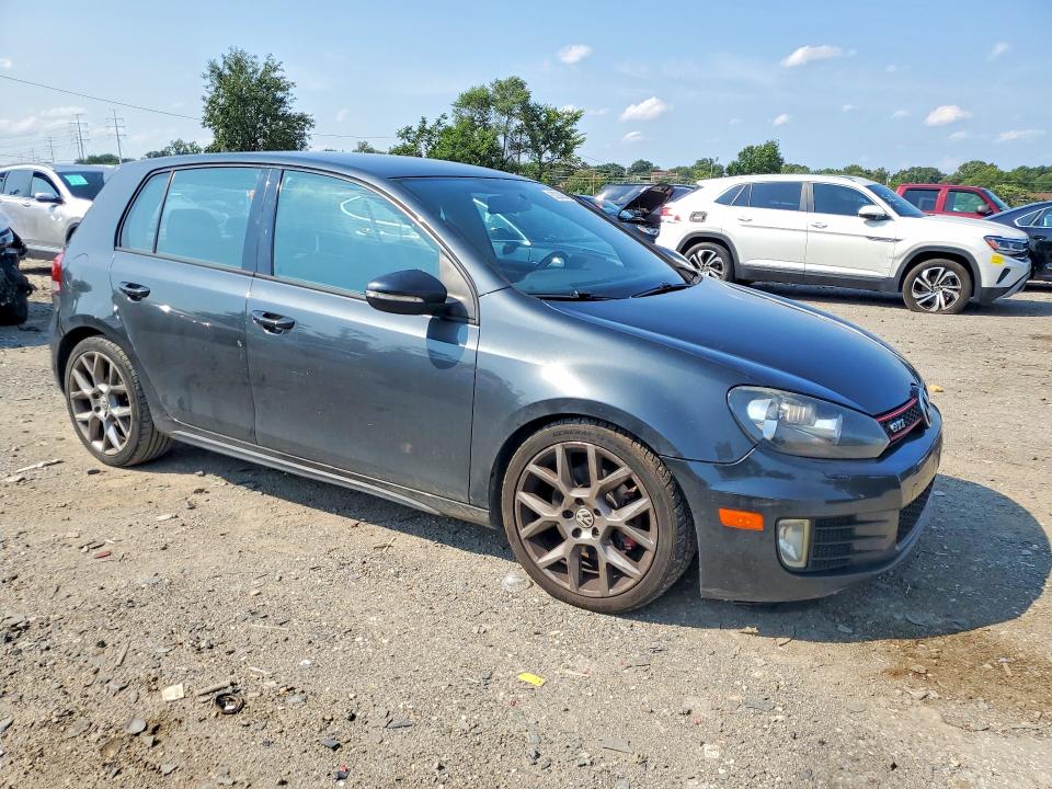 2014 Volkswagen Gti VIN WVWHD7AJXEW004133 COPART salvage auction — SIDE, MD - CERTIFICATE OF TITLE, sold $400 on 2026-07-28 (photo 4)