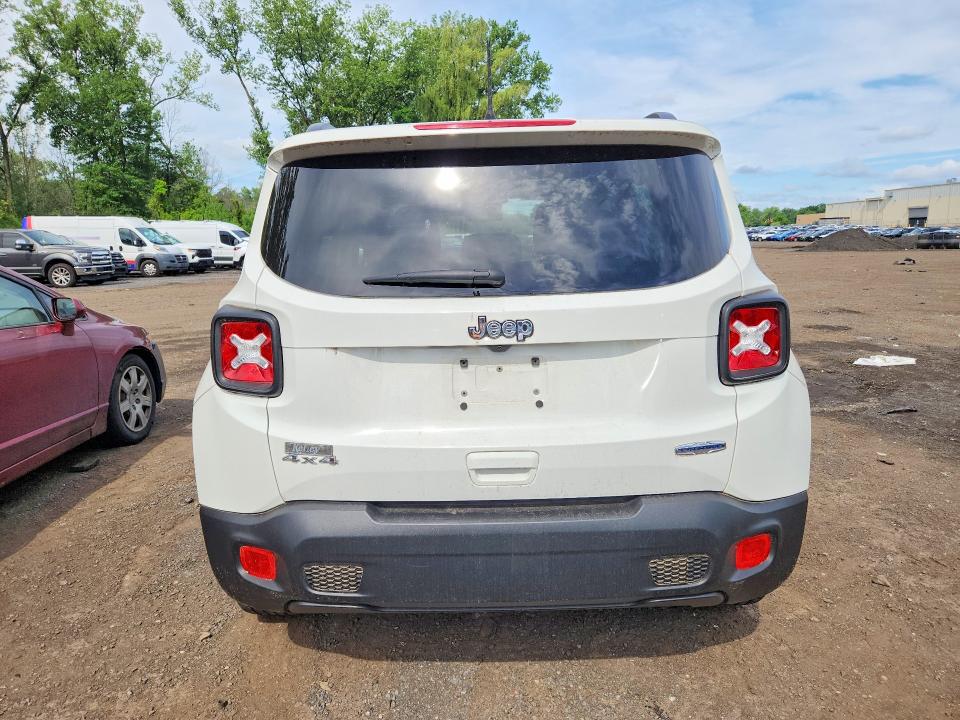 2018 Jeep Renegade VIN ZACCJBBB4JPJ00809 COPART salvage auction — FRONT END, Ct - Cert Of Title-Salvage, sold $700 on 2026-07-17 (photo 6)