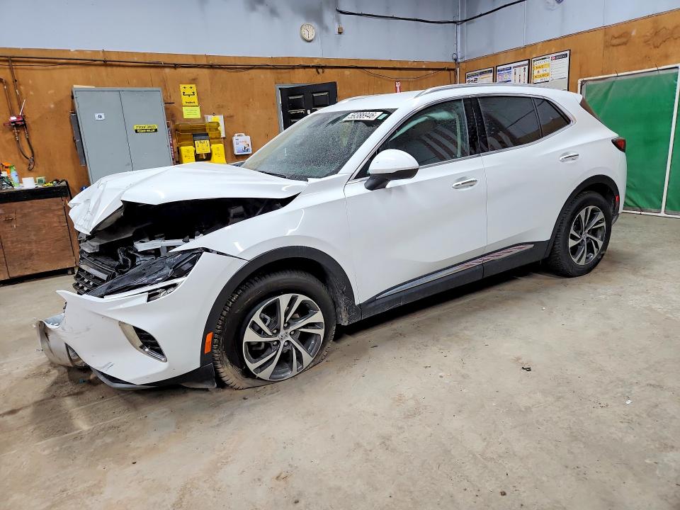 2023 Buick Envision VIN LRBFZNR49PD023877 COPART salvage auction — FRONT END, Salvage Title, sold $2,150 on 2026-09-09 (photo 1)