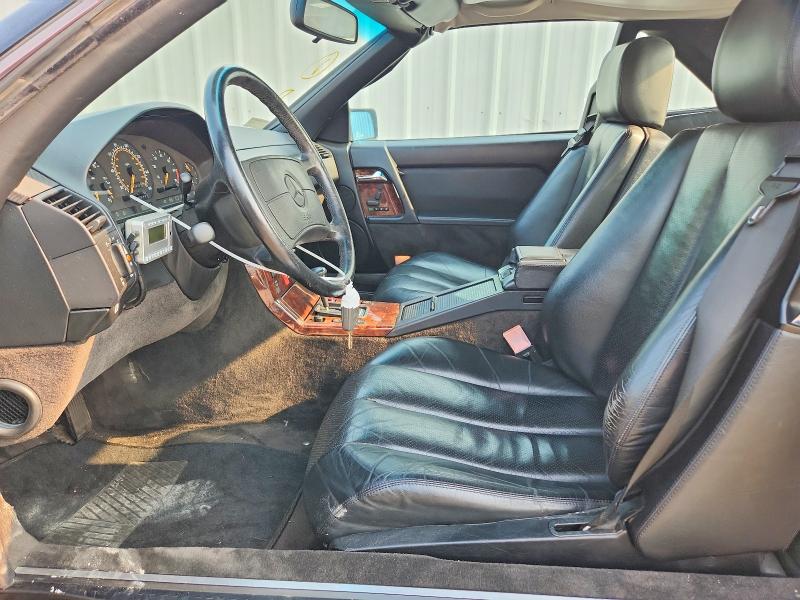 1991 Mercedes-benz Sl-klasse VIN WDBFA66E4MF030391 COPART salvage auction — MINOR DENT/SCRATCHES, Oh - Certificate Of Title, sold $7,200 on 2026-08-11 (photo 7)