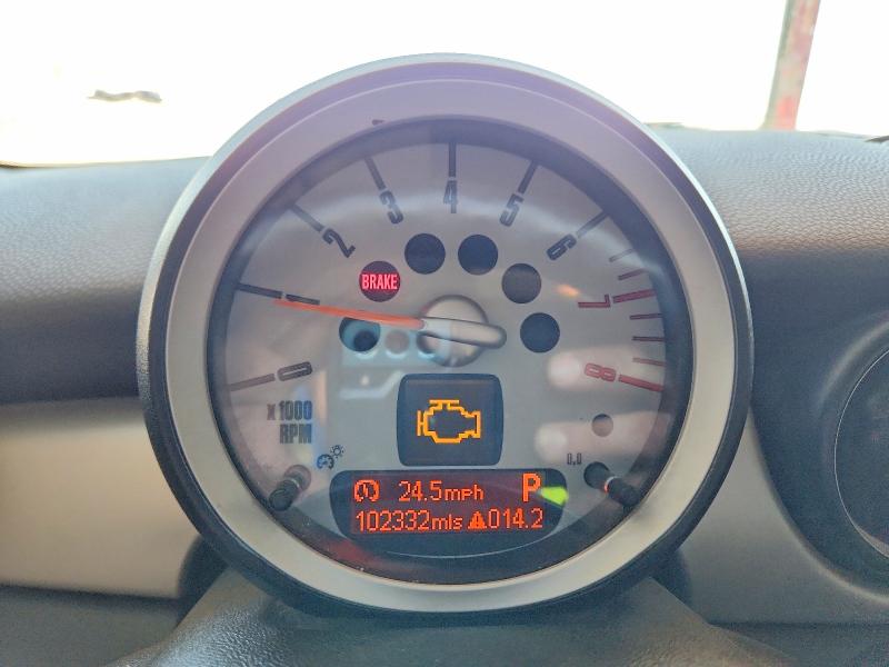 2010 Mini Cooper VIN WMWMF3C51ATZ61308 COPART salvage auction — FRONT END, AZ - CERT OF TITLE-RESTORED SALVAGE, sold $700 on 2026-07-13 (photo 9)