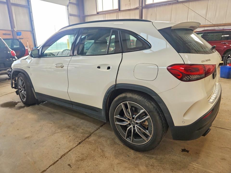 2022 Mercedes-benz Gla-klasse amg VIN W1N4N5BB1NJ409570 COPART salvage auction — FRONT END, Ab - Bos - Salvage, sold $15,300 on 2026-08-20 (photo 2)