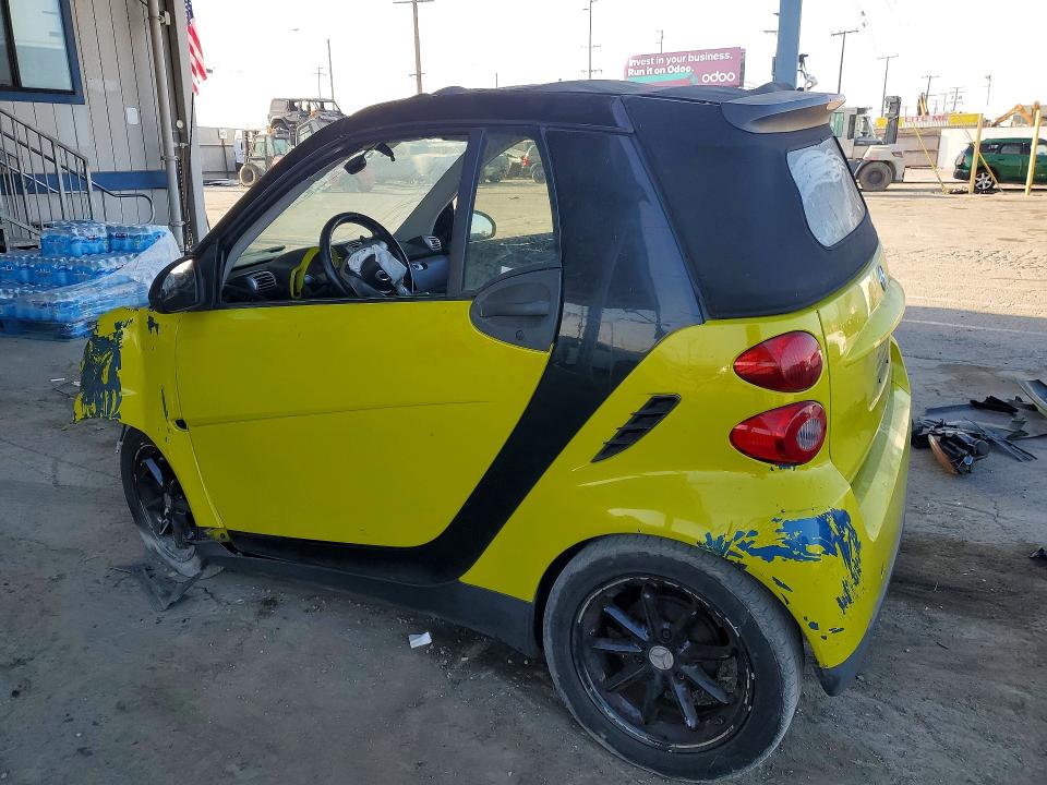 2008 Smart Fortwo VIN WMEEK31X98K169545 COPART salvage auction — FRONT END, CA - SALVAGE CERTIFICATE, sold $175 on 2026-08-13 (photo 2)