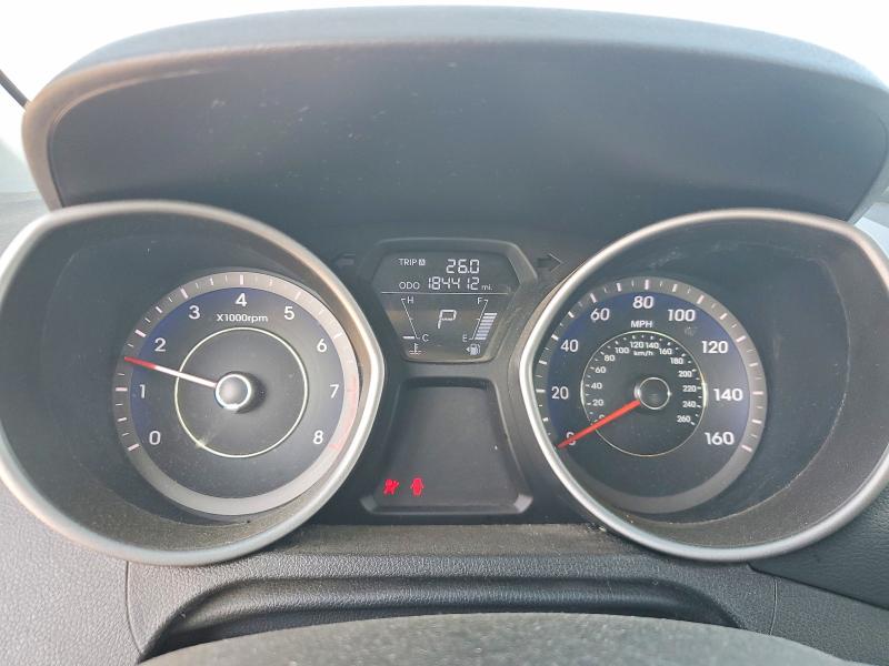 2012 Hyundai Elantra VIN KMHDH4AEXCU479595 COPART salvage auction — FRONT END, Ny - Mv-907A Salvage Certificate, sold $725 on 2026-07-20 (photo 9)