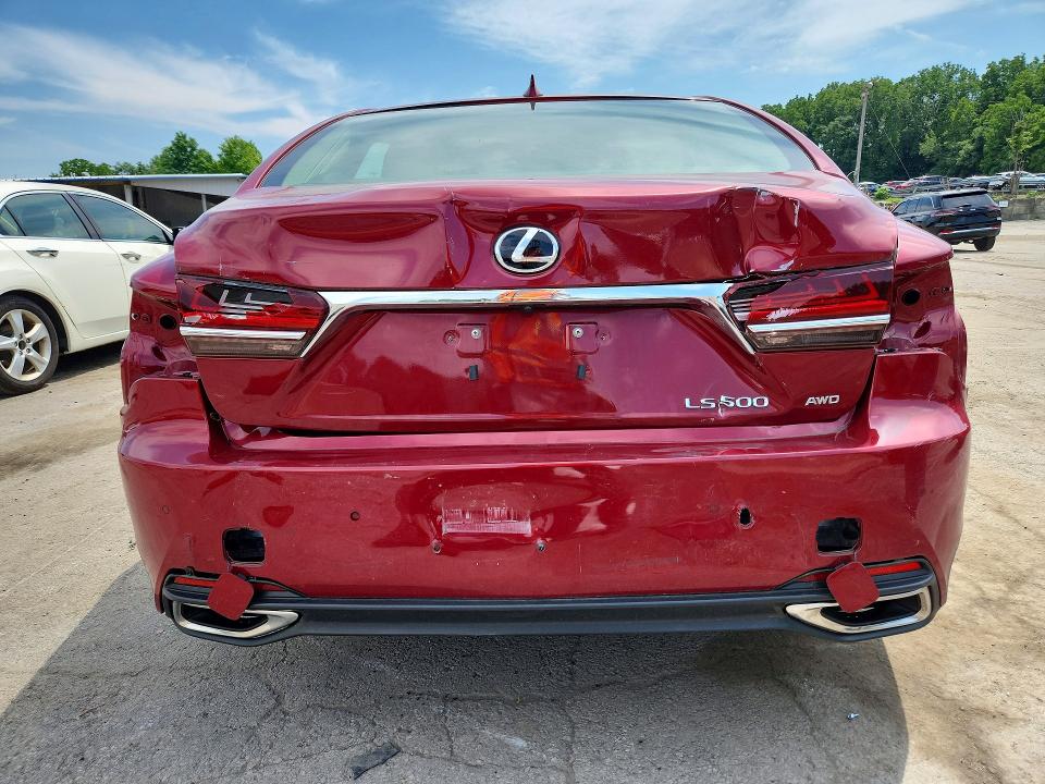 2019 Lexus Ls 500 VIN JTHC51FF7K5007127 COPART salvage auction — FRONT END, Ny - Mv-907A Salvage Certificate, sold $13,300 on 2026-08-17 (photo 6)