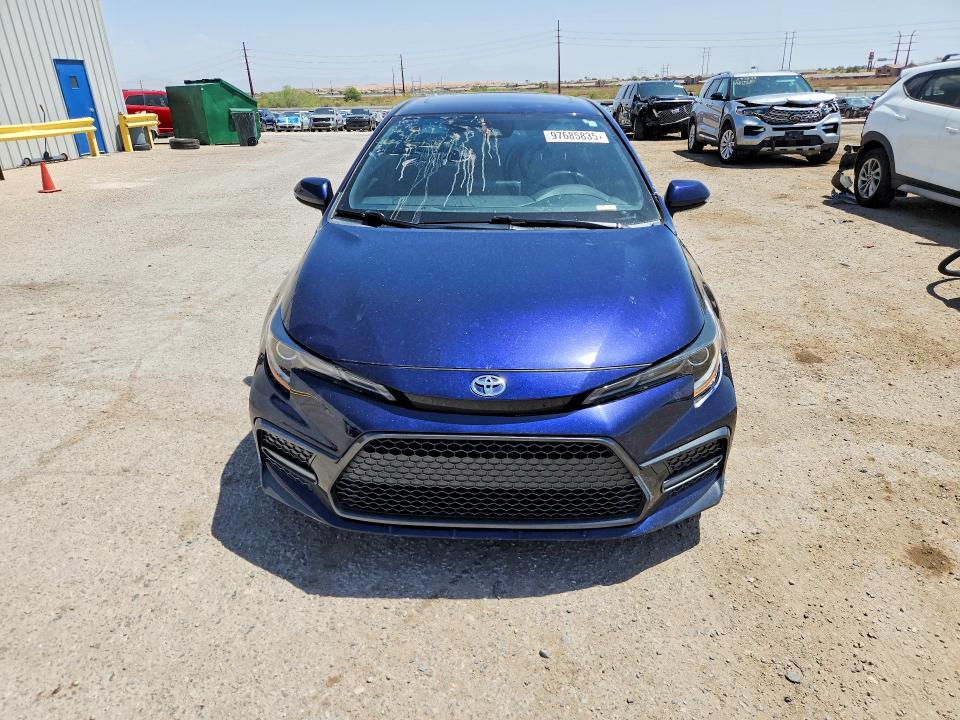 2020 Toyota Corolla VIN JTDP4RCE0LJ009780 COPART salvage auction — FRONT END, AZ - CERT OF TITLE - SALVAGE, sold $450 on 2026-07-24 (photo 5)