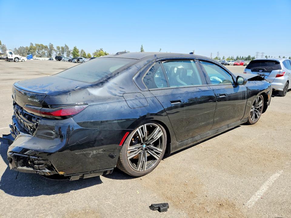 2023 BMW I7 VIN WBY53EJ09PCN55206 COPART salvage auction — FRAME DAMAGE, Ca - Salvage Certificate, sold $22,800 on 2026-08-06 (photo 3)