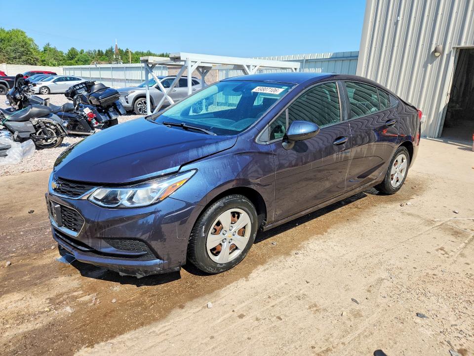 2016 Chevrolet Cruze VIN 1G1BC5SM9G7276703 COPART salvage auction — SIDE, WI - CERTIFICATE OF TITLE, sold $2,600 on 2026-07-20 (photo 1)