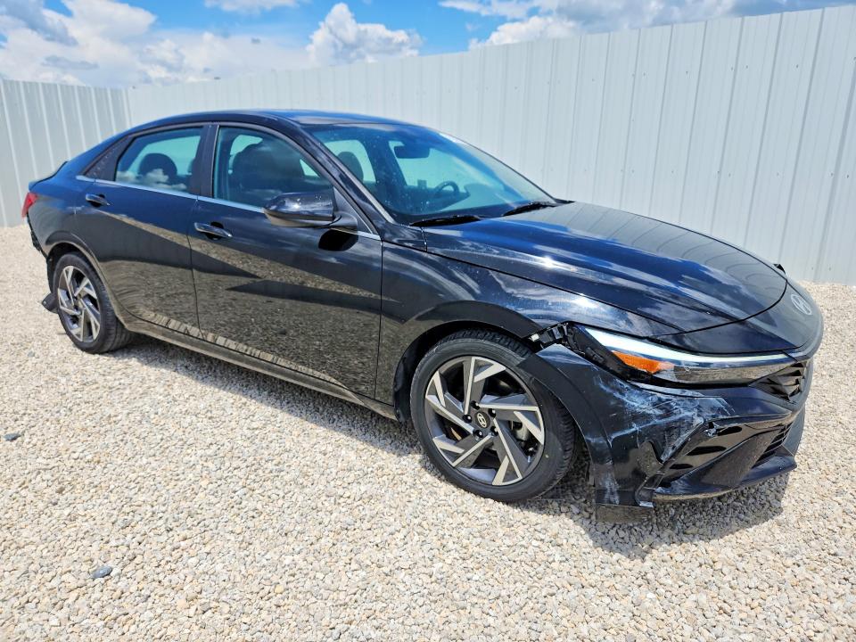 2025 Hyundai Elantra VIN KMHLS4DG9SU904457 COPART salvage auction — REAR END, Fl - Cert Of Title Slvg Rebuildable (P), sold $6,000 on 2026-07-13 (photo 4)