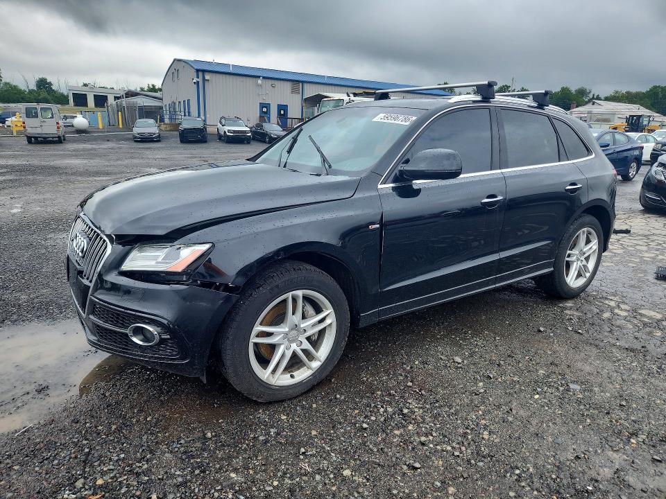 2016 Audi Q5 VIN WA1D7AFP6GA095637 COPART salvage auction — FRONT END, PA - CERTIFICATE OF SALVAGE, sold $175 on 2026-07-24 (photo 1)