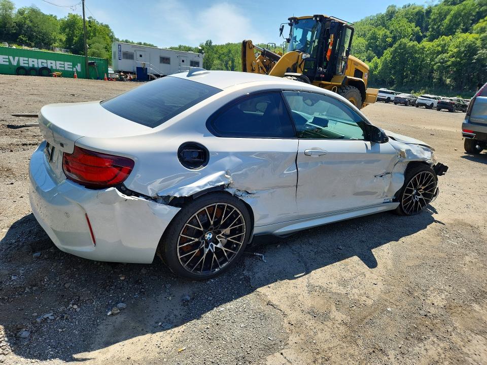 2020 BMW M2 VIN WBS2U7C06L7E15672 COPART salvage auction — SIDE, Il - Salvage Certificate, sold $9,000 on 2026-07-28 (photo 3)