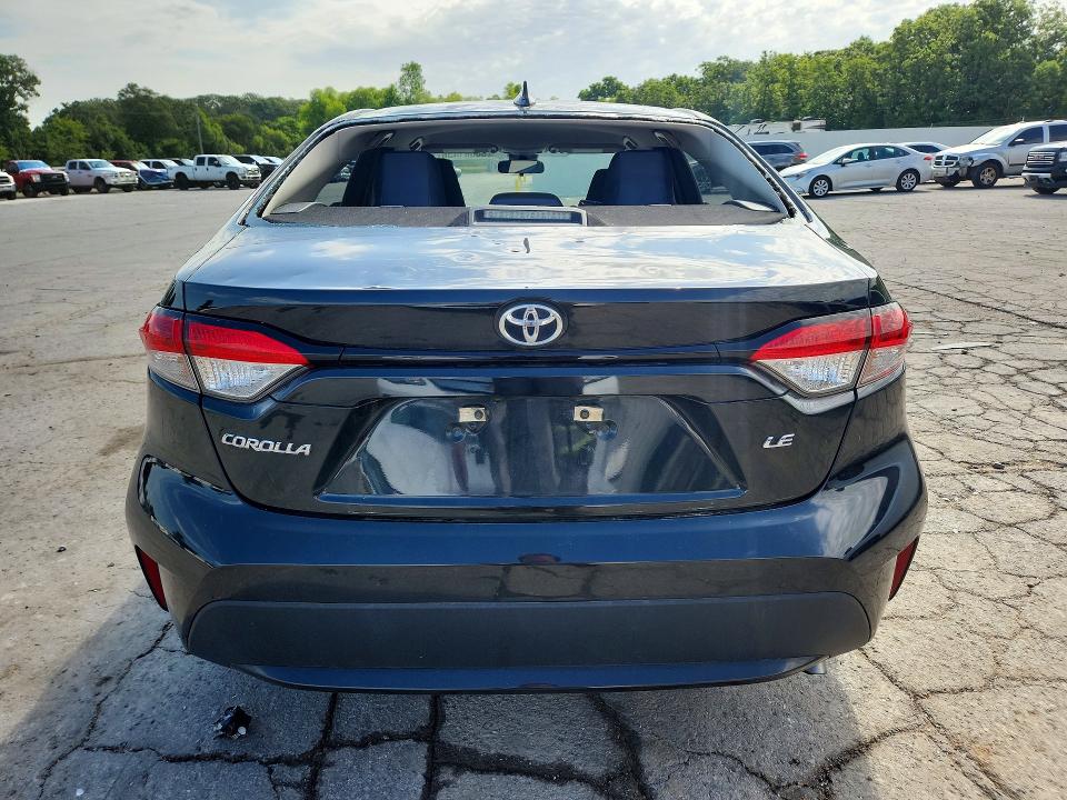 2020 Toyota Corolla VIN 5YFEPRAE6LP080723 COPART salvage auction — HAIL, MO - SALVAGE CERTIFICATE OF TITLE, sold $225 on 2026-07-29 (photo 6)