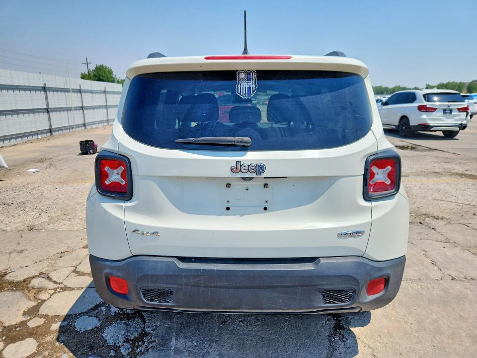 2016 Jeep Renegade VIN ZACCJBBT8GPD60442 COPART salvage auction — FRONT END, Co - Public - Salvage Title, sold $1,350 on 2026-07-15 (photo 6)