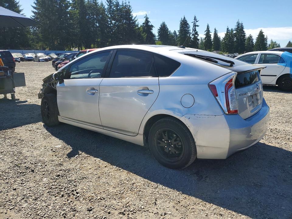 2013 Toyota Prius VIN JTDKN3DUXD5685545 COPART salvage auction — FRONT END, Wa - Bill Of Sale, sold $625 on 2026-07-28 (photo 2)