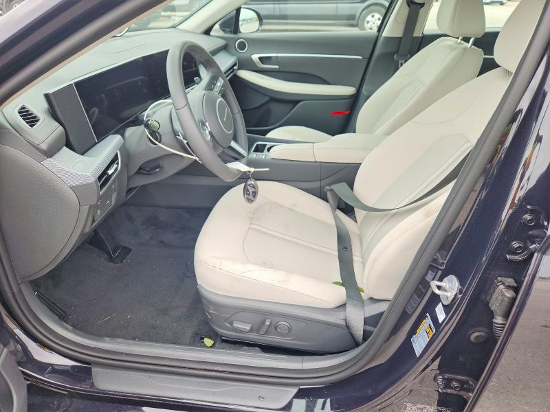 2026 Hyundai Sonata VIN KMHL64JA1TA549386 COPART salvage auction — FRONT END, La - Cert Of Title-Salvage, sold $7,700 on 2026-08-19 (photo 7)