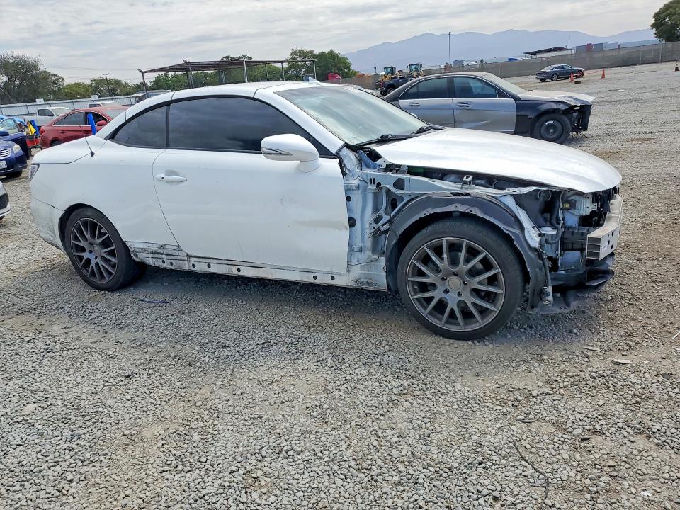 2010 Lexus Is 250c VIN JTHFF2C26A2509385 COPART salvage auction — FRONT END, CA - SALVAGE CERTIFICATE, sold $425 on 2026-07-28 (photo 4)