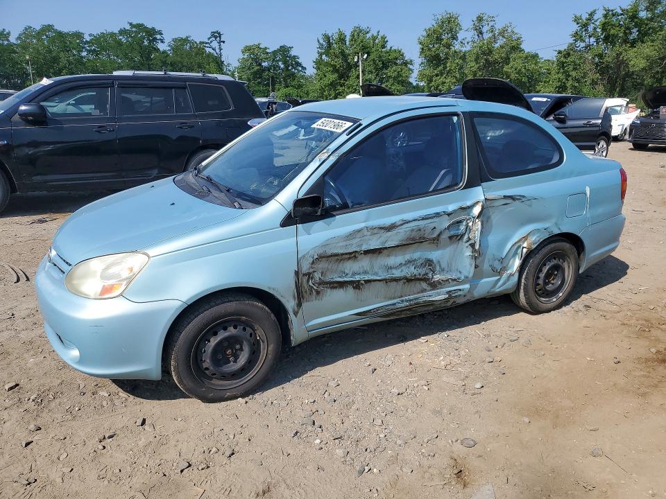 2003 Toyota Echo VIN JTDAT123830292204 COPART salvage auction — SIDE, MD - CERT OF SALVAGE > 75% DAMAGE, sold $400 on 2026-07-14 (photo 1)