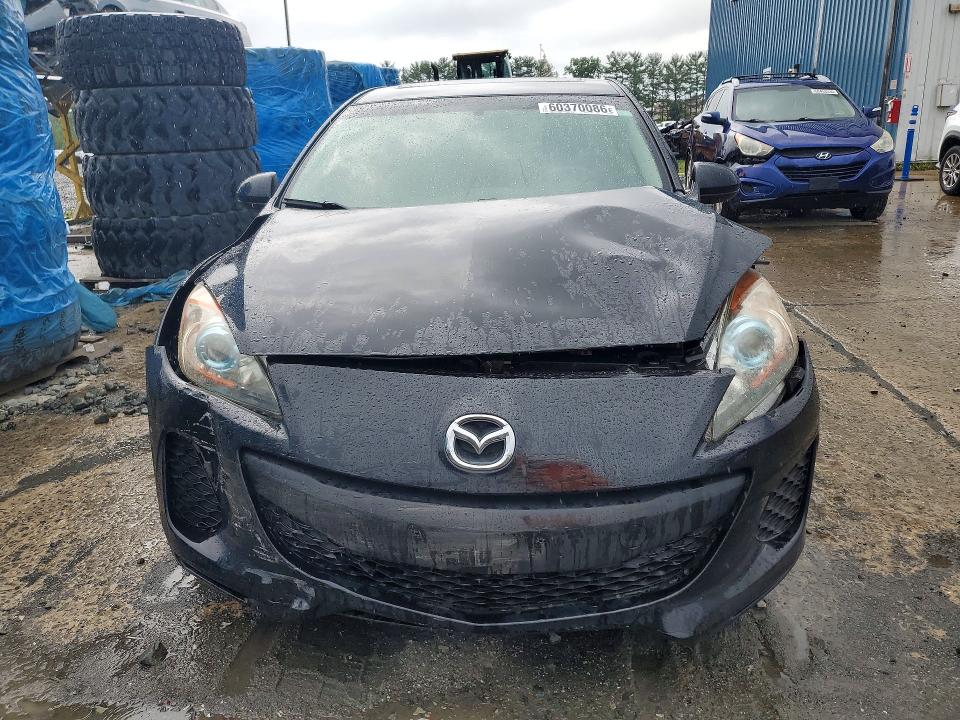 2012 Mazda 3 VIN JM1BL1W88C1525907 COPART salvage auction — FRONT END, Nj - Cert Of Title-Salvage, sold $225 on 2026-07-29 (photo 5)
