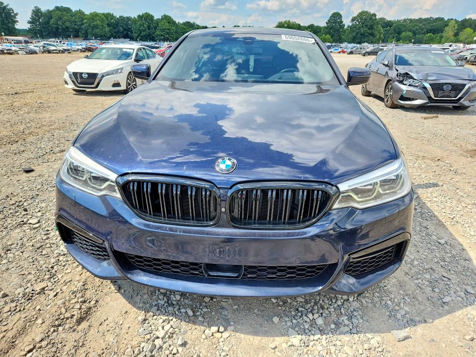 2018 BMW 5er VIN WBAJE5C58JG918580 COPART salvage auction — REAR END, Salvage Title, sold $550 on 2026-07-22 (photo 5)