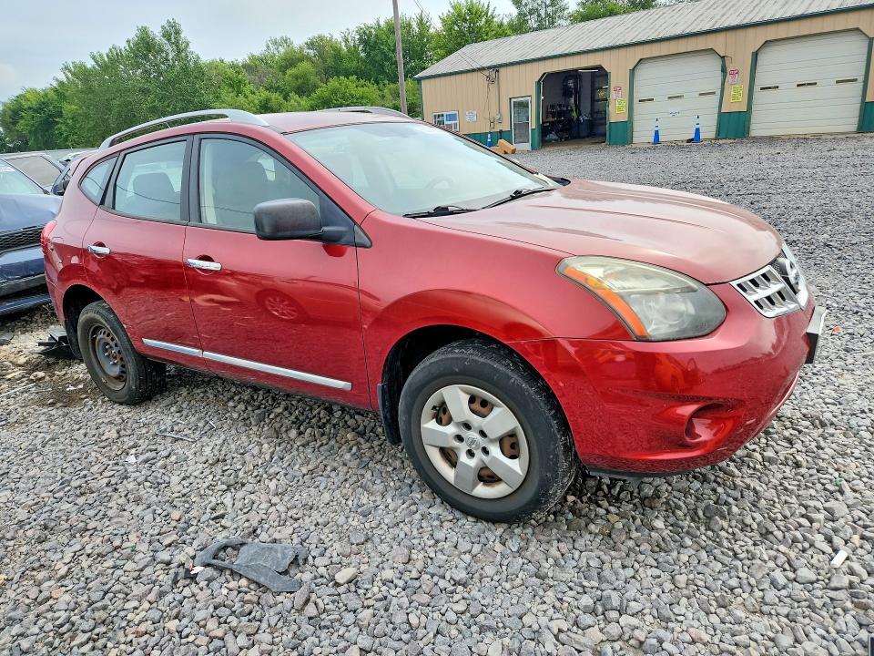 2015 Nissan Rogue VIN JN8AS5MV7FW763600 COPART salvage auction — REAR END, IL - CERTIFICATE OF TITLE, sold $450 on 2026-07-27 (photo 4)
