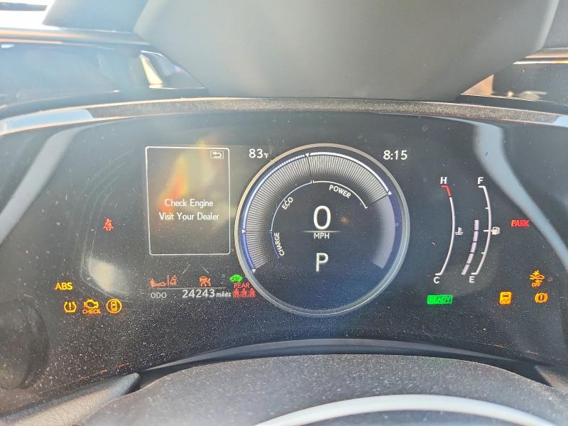 2024 Lexus Nx VIN JTJGKCEZ3R5016529 COPART salvage auction — SIDE, Ca - Salvage Certificate, sold $19,900 on 2026-07-27 (photo 9)