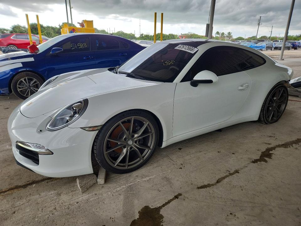 2014 Porsche 911 VIN WP0AA2A94ES106313 — COPART salvage auction photo