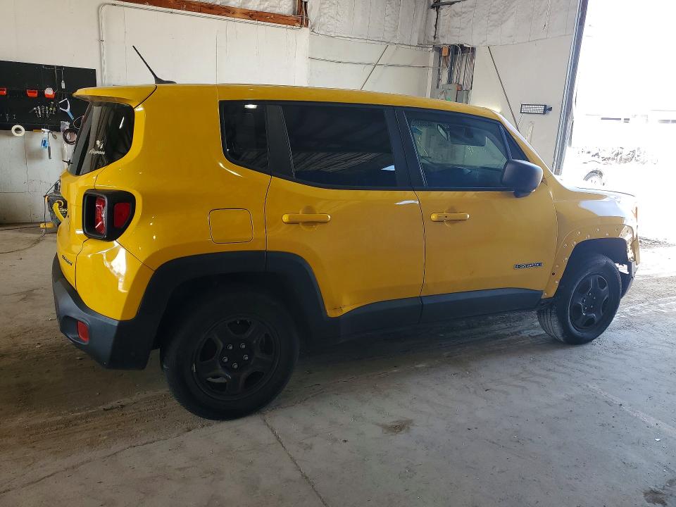 2016 Jeep Renegade VIN ZACCJBAT1GPC79039 COPART salvage auction — FRONT END, Oh - Certificate Of Title, sold $1,200 on 2026-08-10 (photo 3)
