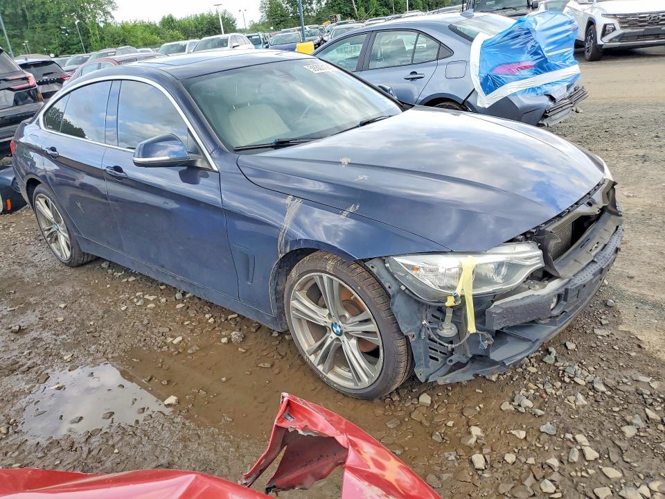 2016 BMW 4er VIN WBA4C9C55GG141567 COPART salvage auction — FRONT END, Nj - Cert Of Title-Salvage, sold $450 on 2026-07-23 (photo 4)