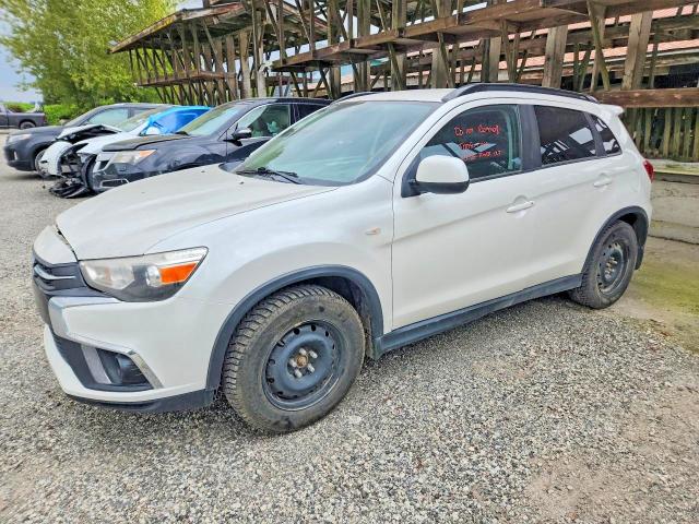2018 Mitsubishi Outlander VIN JA4AJ4AW9JU600659 COPART salvage auction — FRONT END, AB - BOS - SALVAGE, sold $1,000 on 2026-07-21 (photo 1)