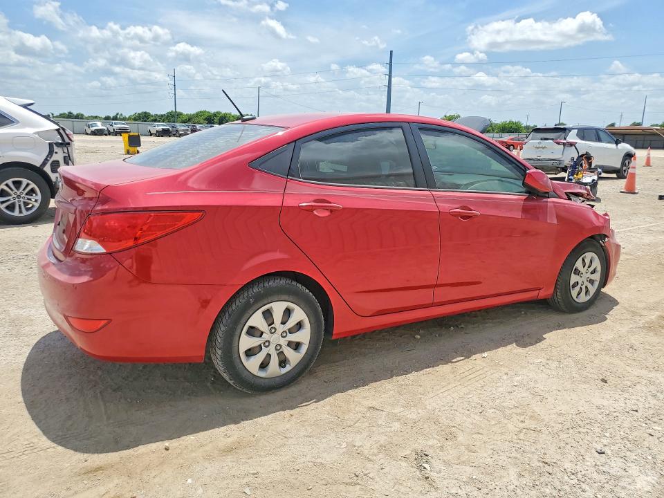 2016 Hyundai VIN KMHCT4AE7GU006608 COPART salvage auction — FRONT END, TX - SALVAGE VEHICLE TITLE (P), sold $50 on 2026-07-29 (photo 3)