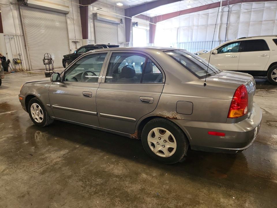 2005 Hyundai Accent VIN KMHCG45C65U600505 COPART salvage auction — HAIL, MN - CERTIFICATE OF TITLE, sold $400 on 2026-07-27 (photo 2)
