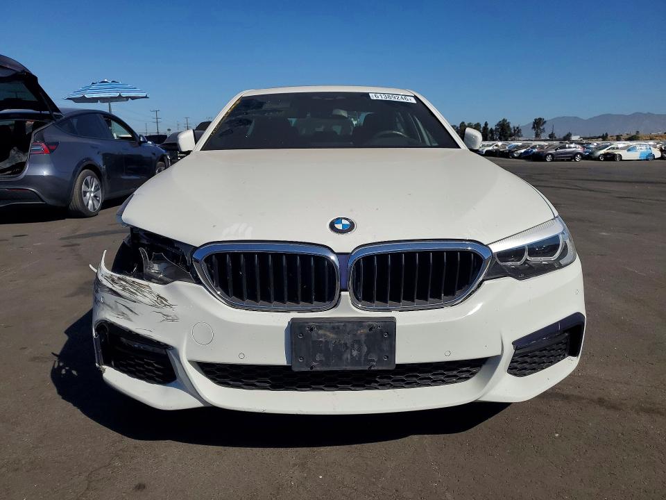 2018 BMW 5er VIN WBAJA9C50JB252749 COPART salvage auction — FRONT END, Ca - Salvage Certificate, sold $9,500 on 2026-08-03 (photo 5)