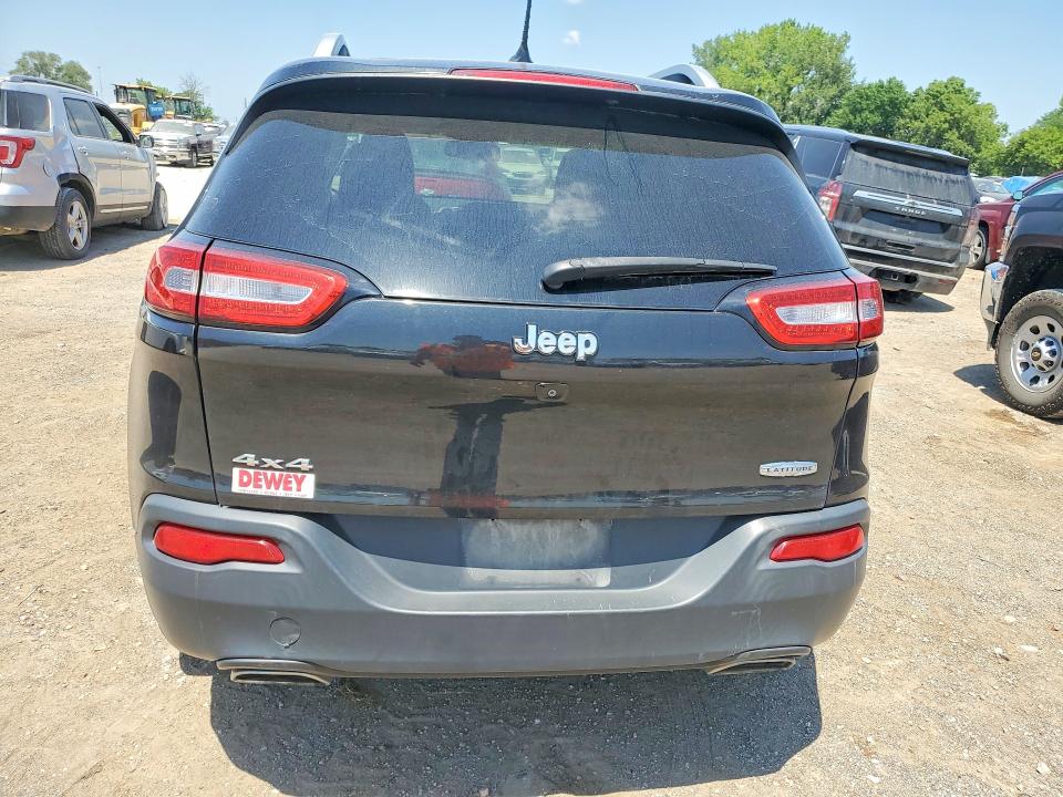 2015 Jeep Cherokee VIN 1C4PJMCS9FW514547 COPART salvage auction — FRONT END, Ia - Certificate Of Title, sold $1,250 on 2026-07-31 (photo 6)