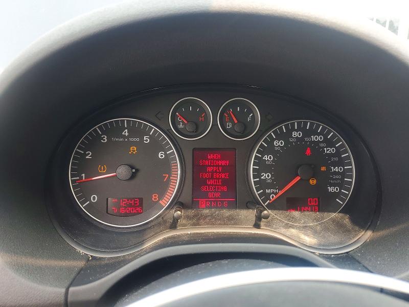 2008 Audi A3 VIN WAUNF78P38A009275 COPART salvage auction — SIDE, CT - CERTIFICATE OF TITLE, sold $450 on 2026-07-28 (photo 9)
