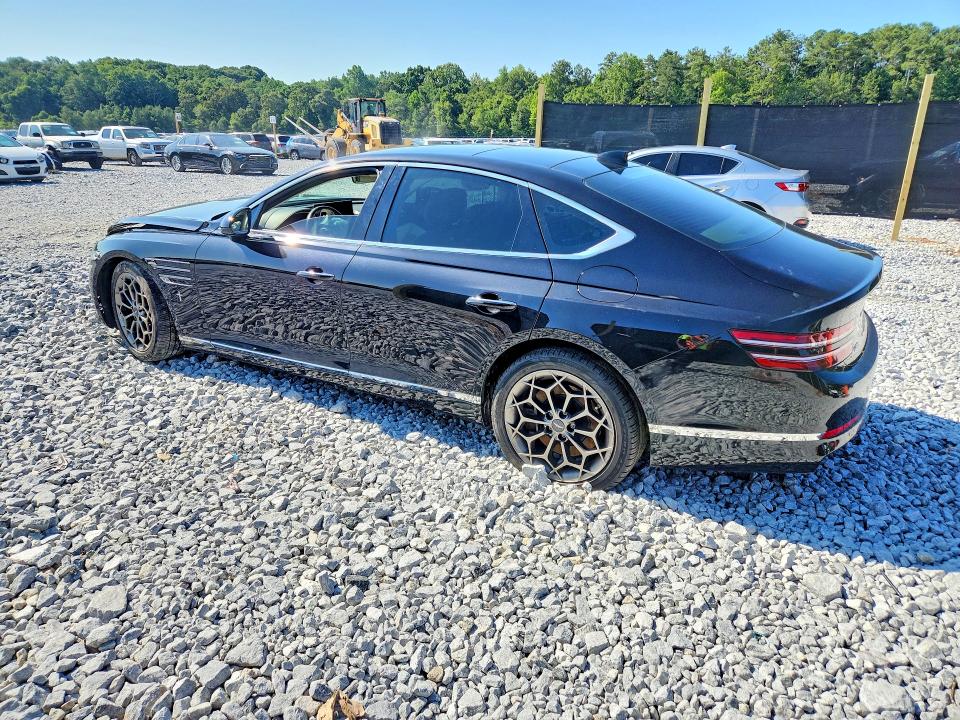 2021 Genesis G80 VIN KMTGC4SD9MU026934 COPART salvage auction — SIDE, Ga - Cert Of Title-Salvage, sold $9,200 on 2026-09-03 (photo 2)
